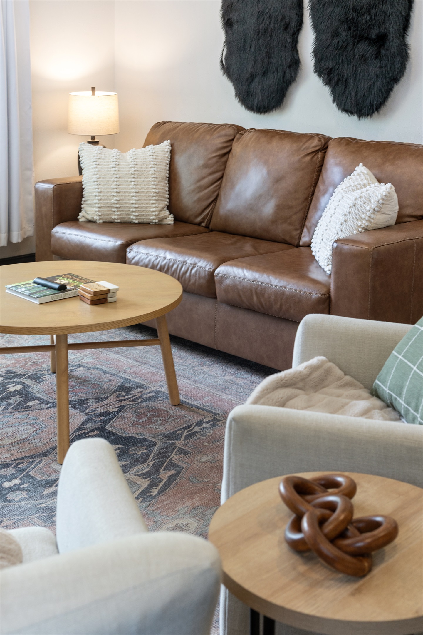 Sink into comfortable seating and enjoy quality time with family and friends.