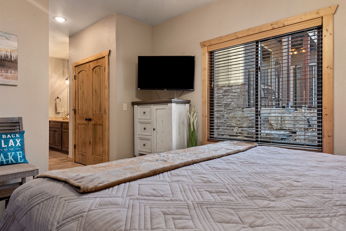 Main level King bedroom #1