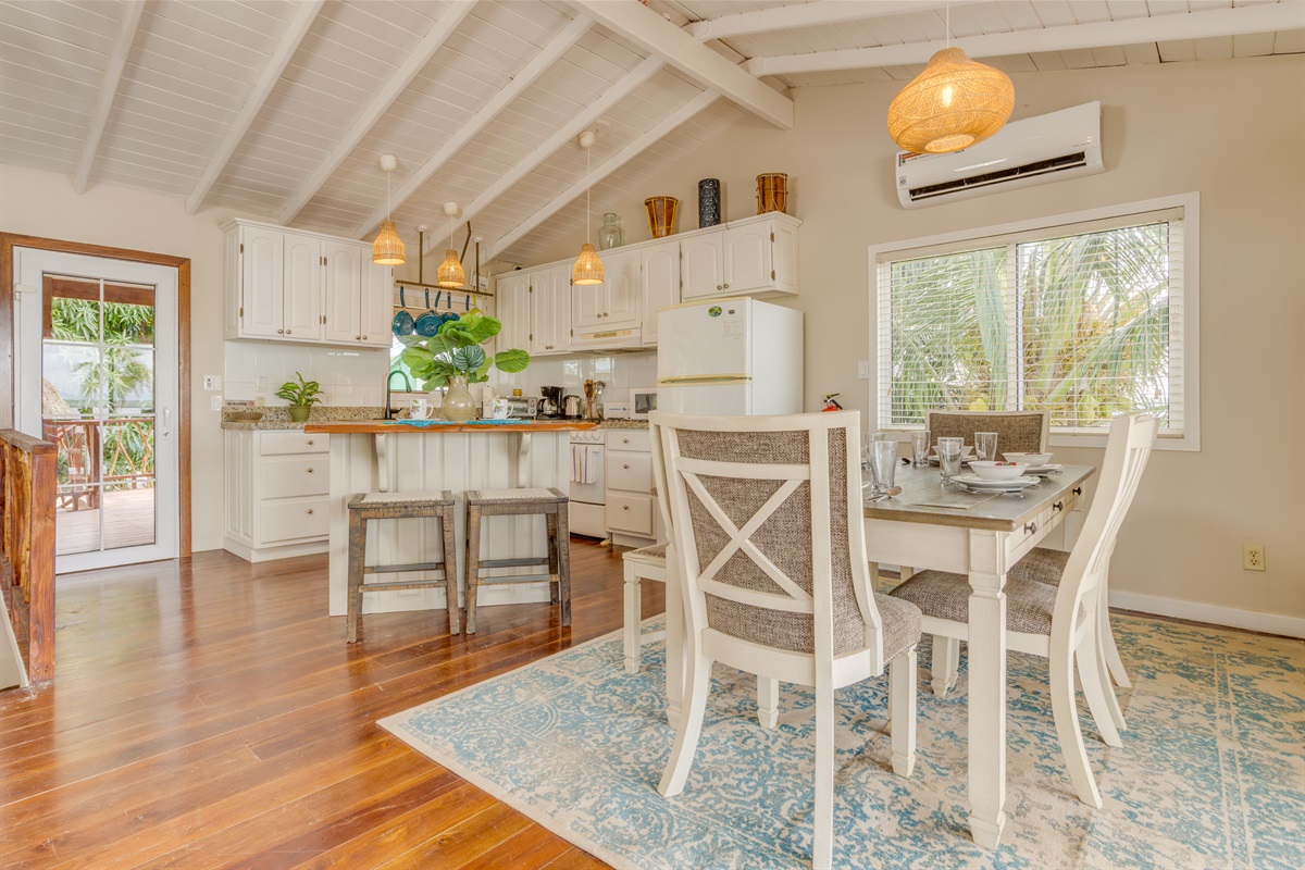 Dining Area and Kitchen
