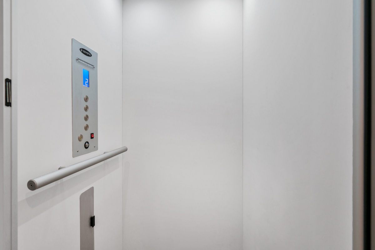 Four Stop Elevator.   