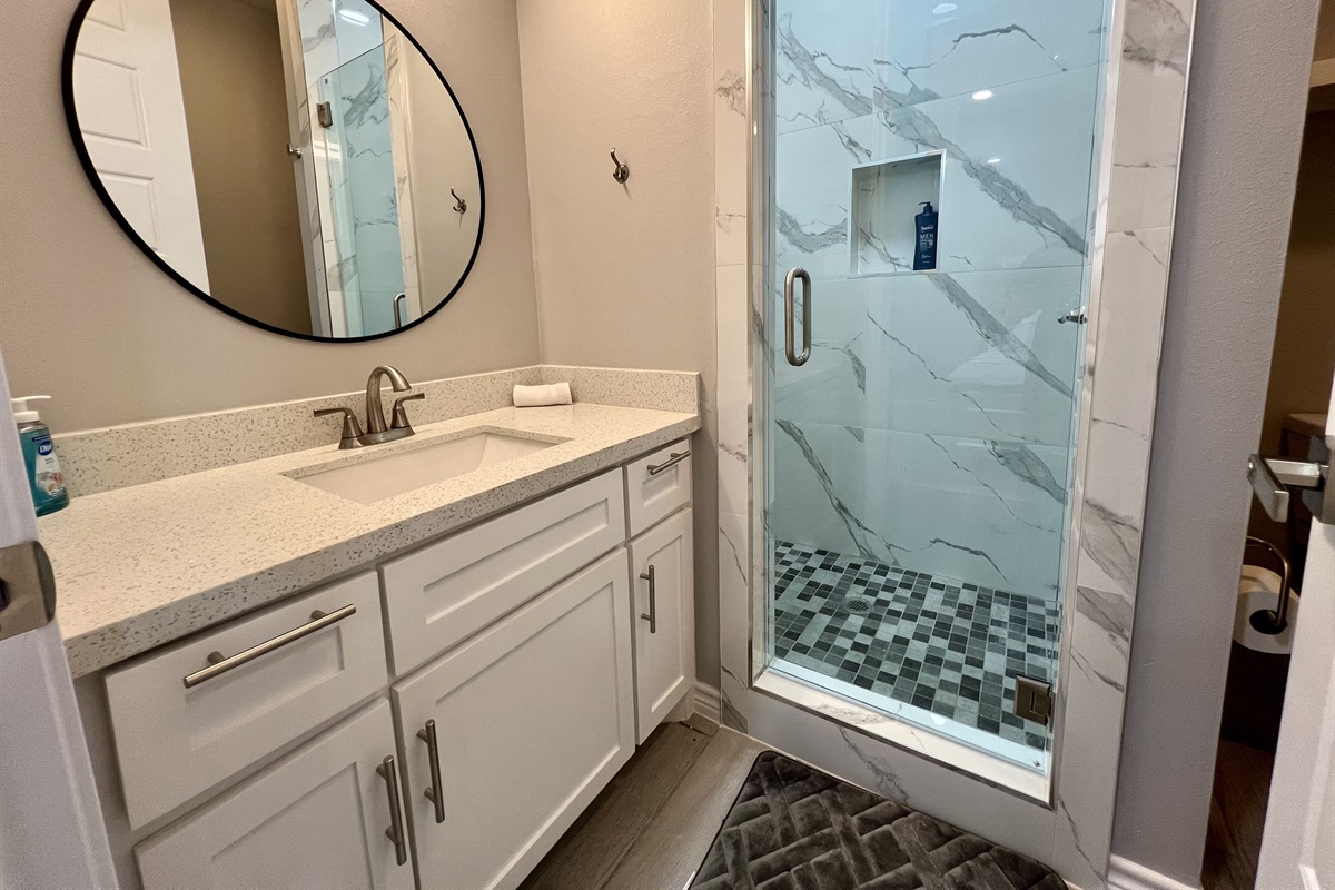 Primary Bathroom - Downstairs