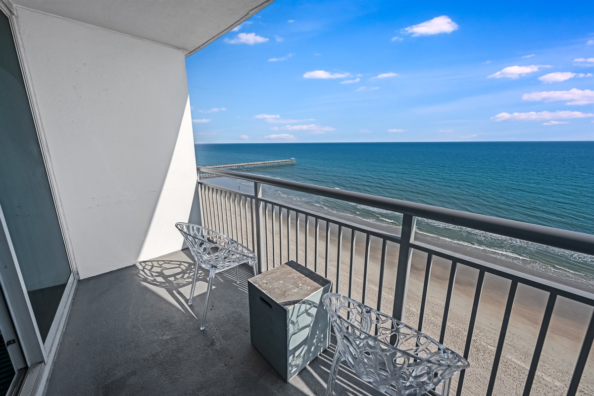 Breathtaking Views from Balcony!