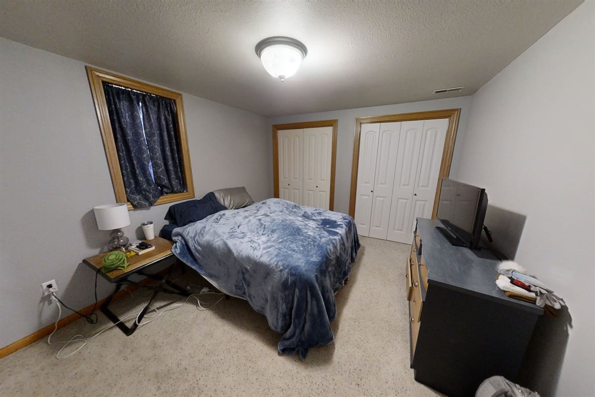 Fourth Bedroom, in the Basement 