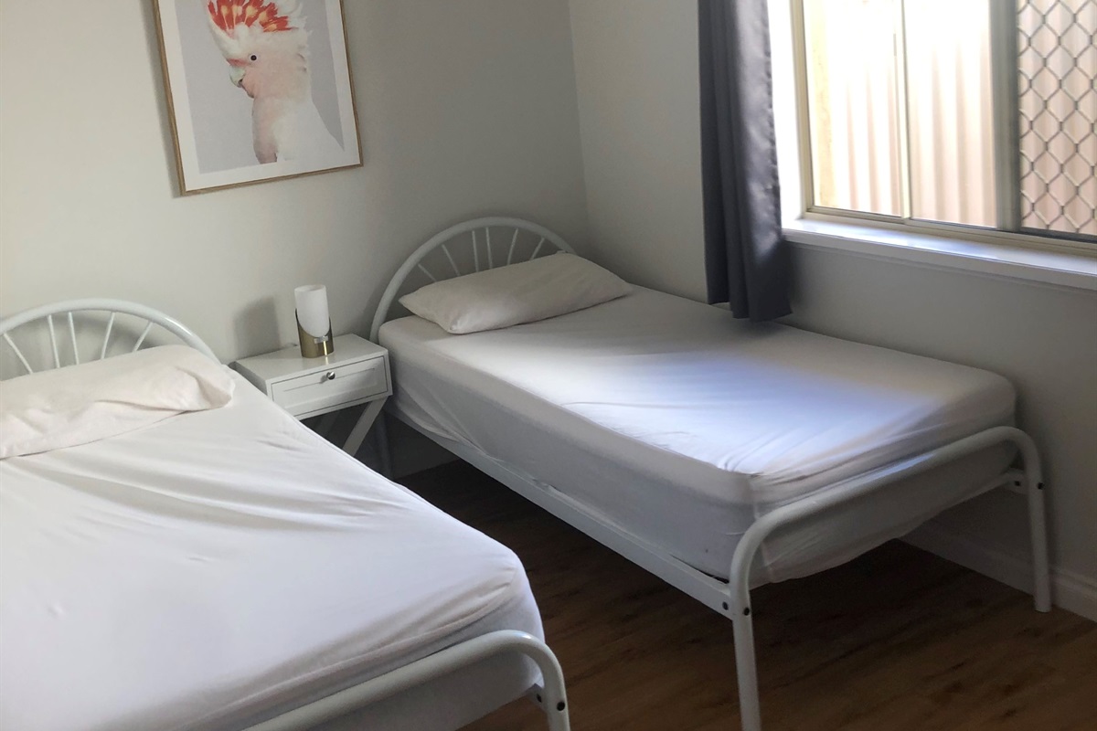 Bedroom Three - 2 single beds