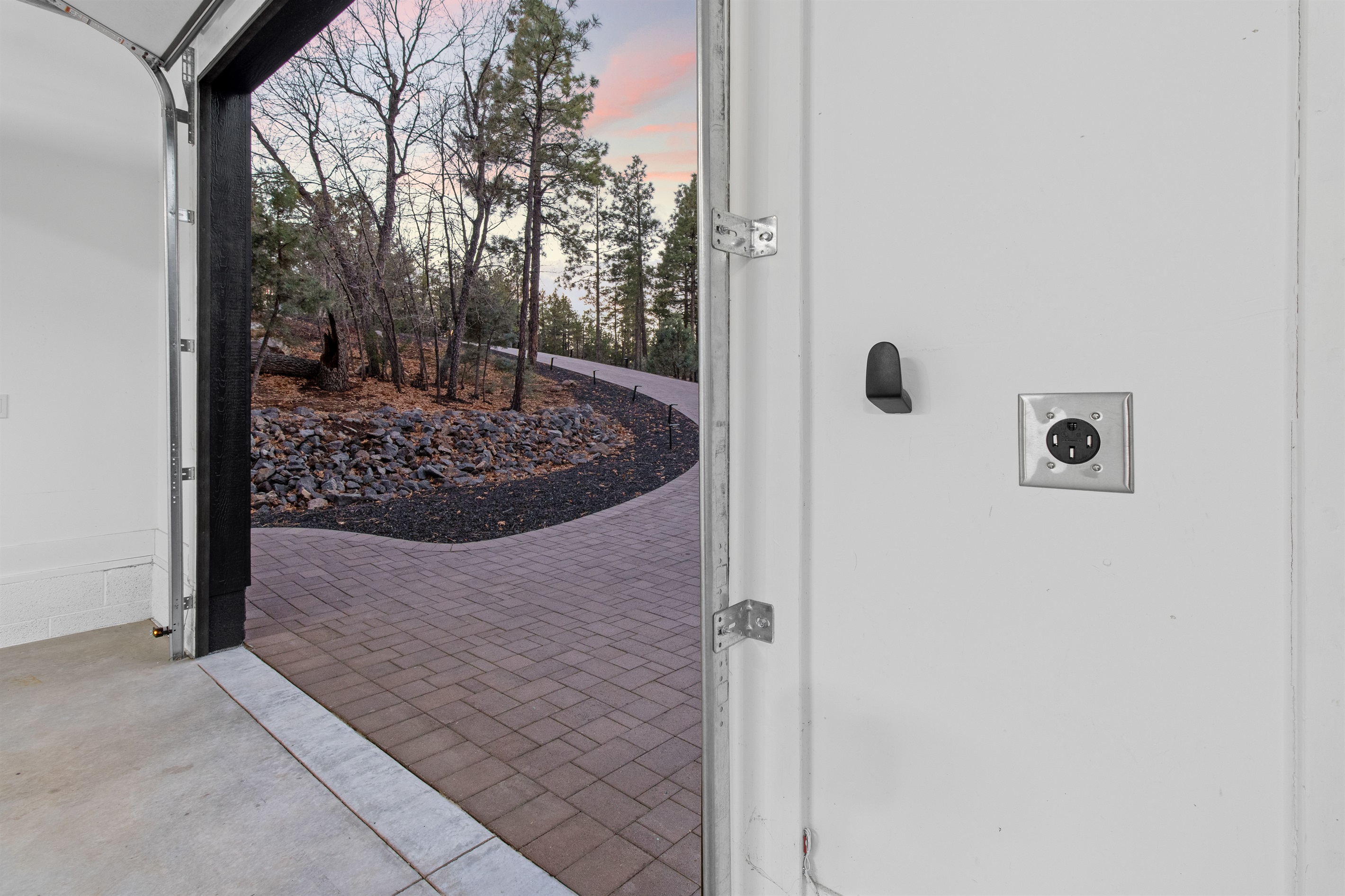 EV charging outlet available