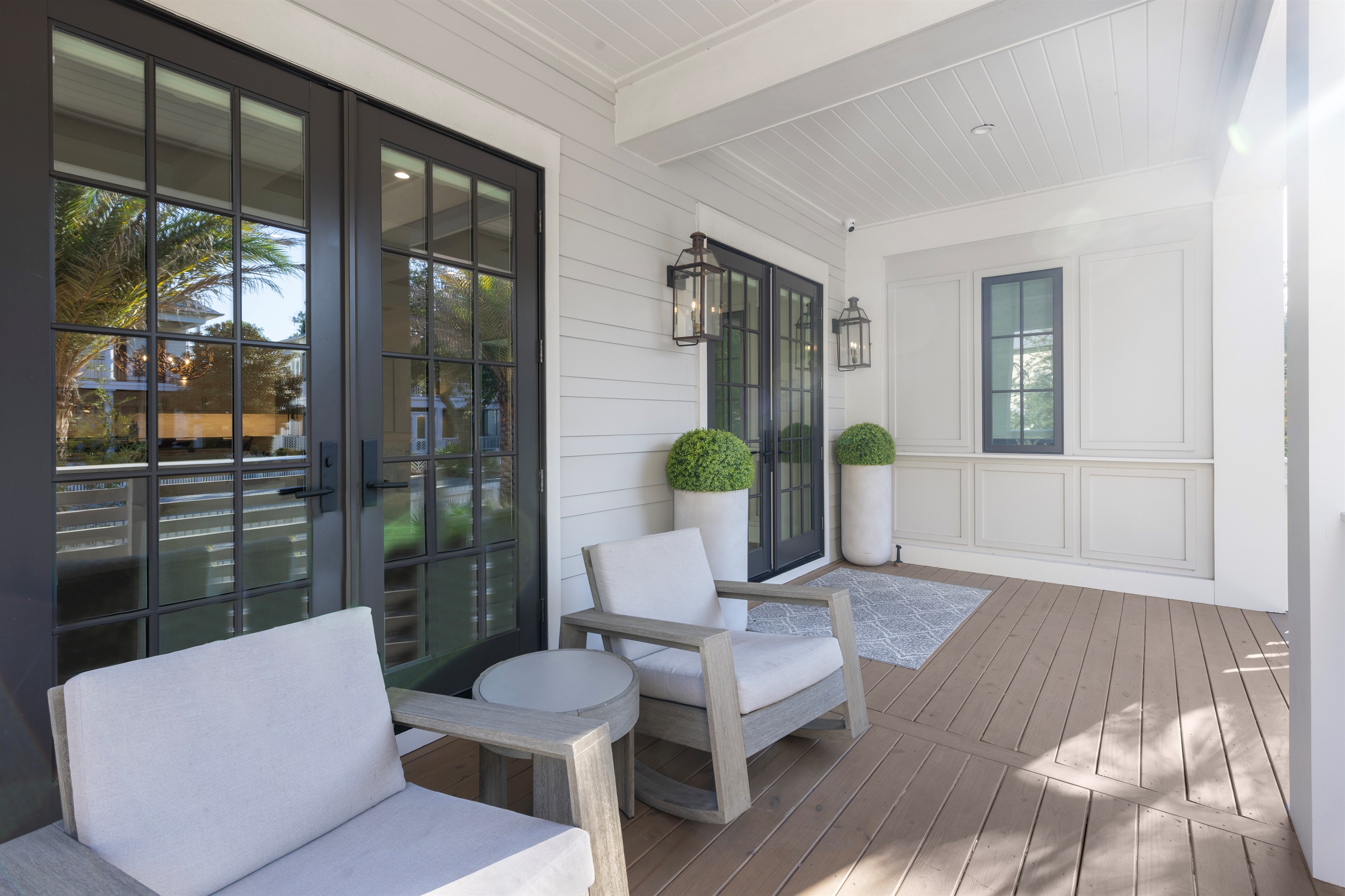 Front Porch + Entry to House