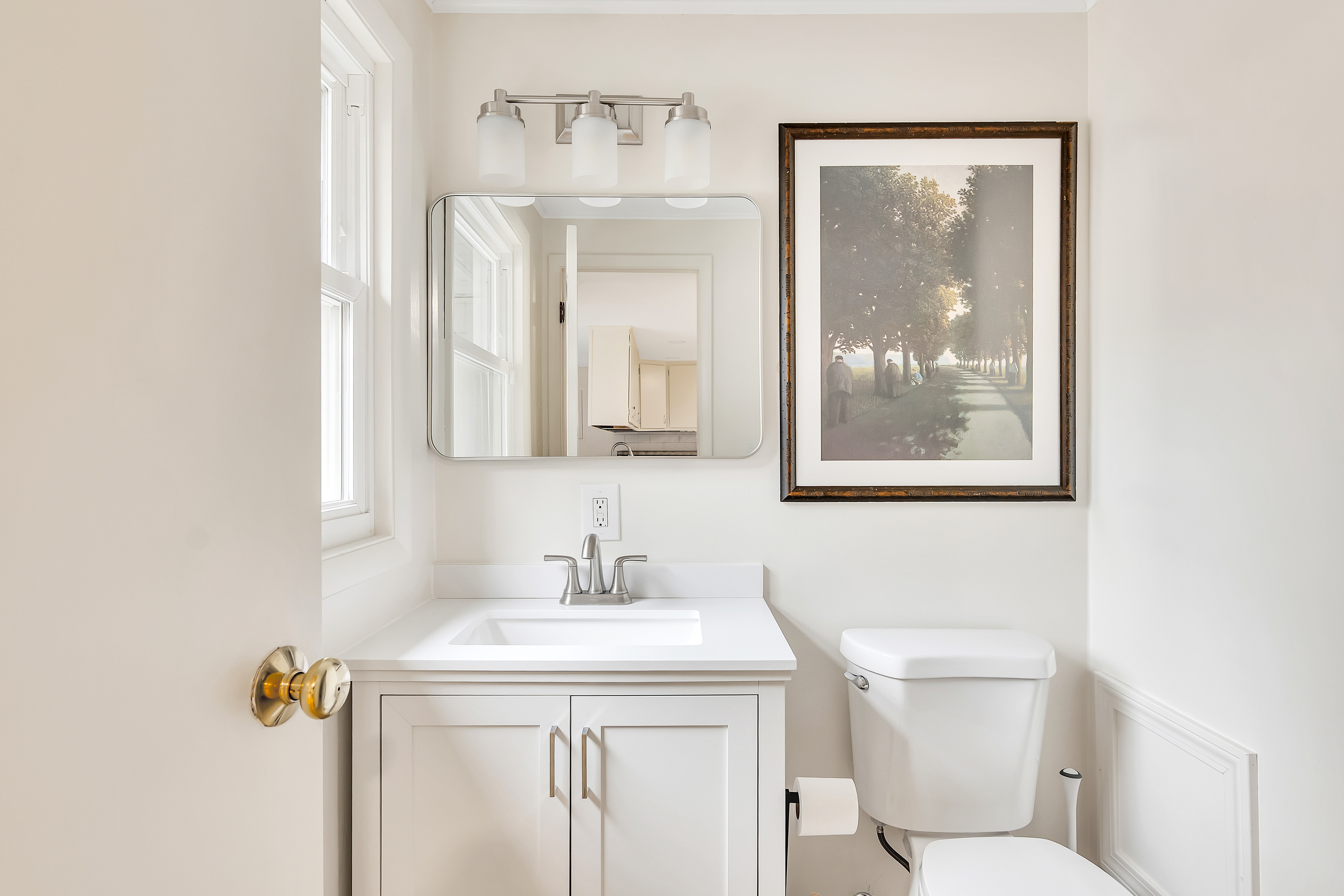 Bathroom #1 – Vanity & Toilet