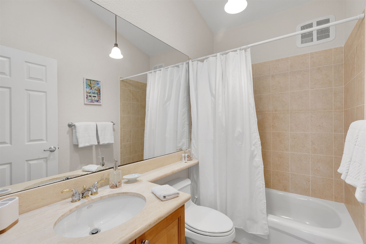 Second Bathroom in second bedroom