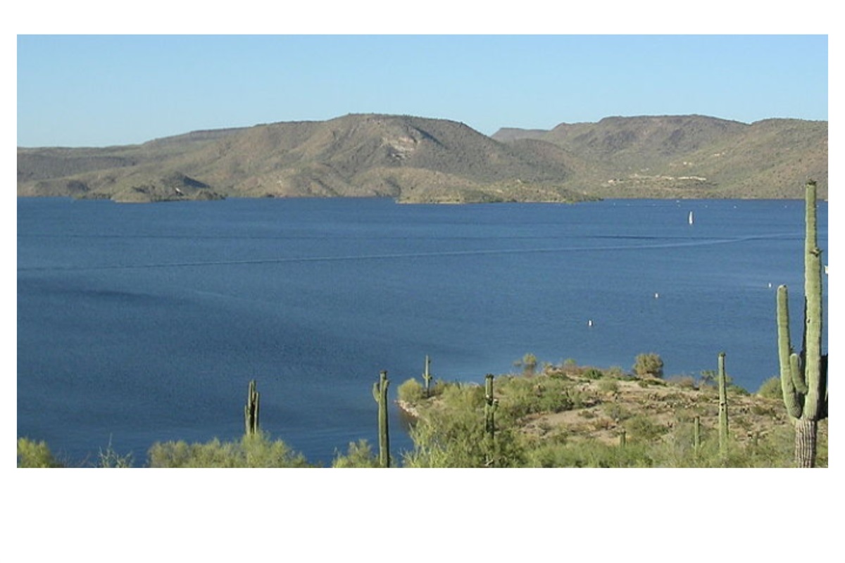 Lake Bartlett and Lake Pleasant about a 45 minute drive
