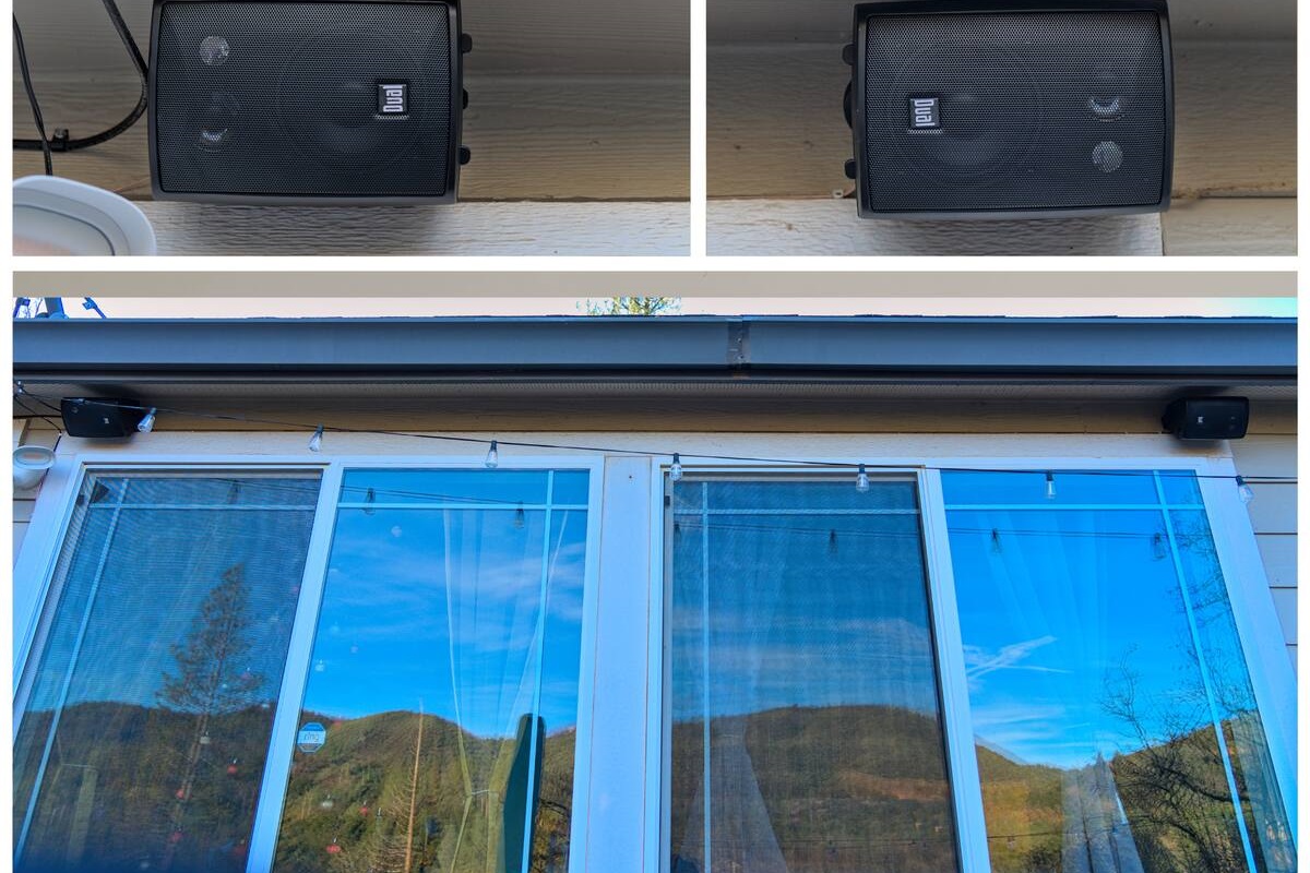 We offer outdoor Bluetooth speakers, elevating the overall outdoor experience for our guests.