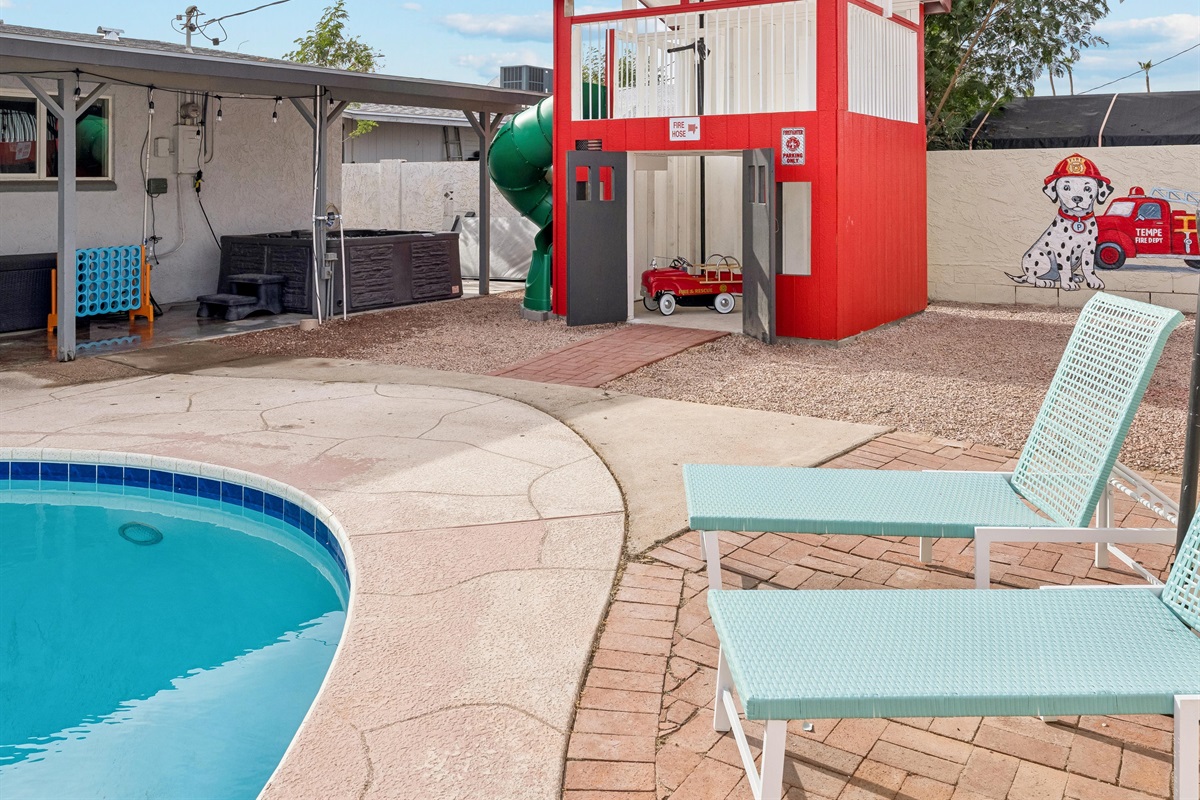 There is something for everyone to do in the backyard