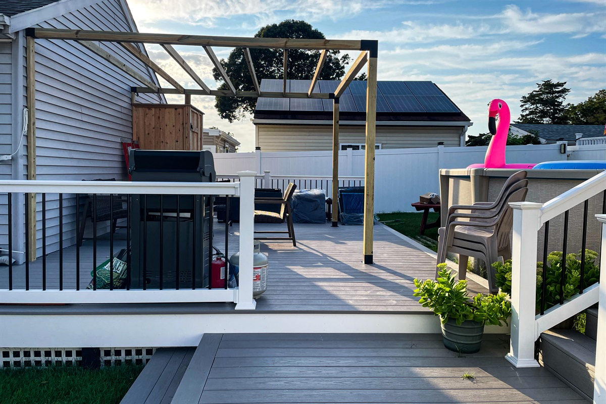 the deck is the place to be!