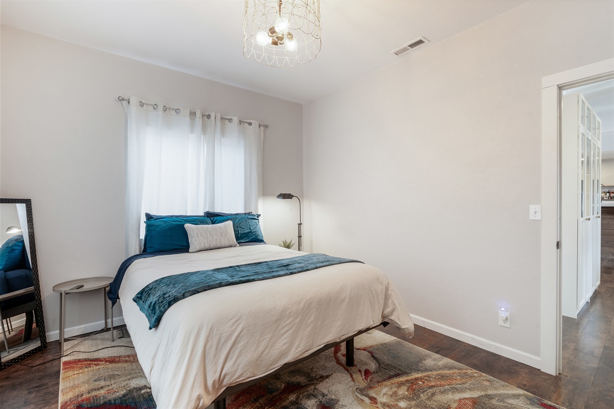 Second of two bedrooms