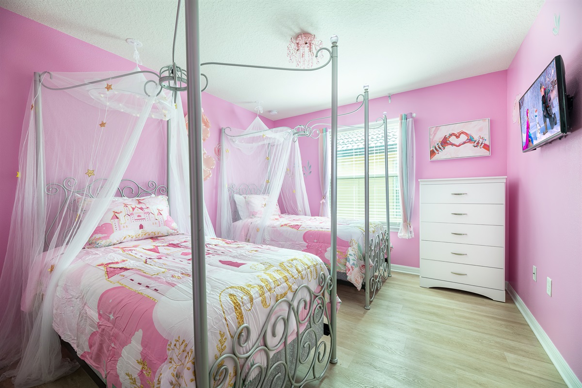 Twin Palms Villa: Bedroom 5-Two Twins