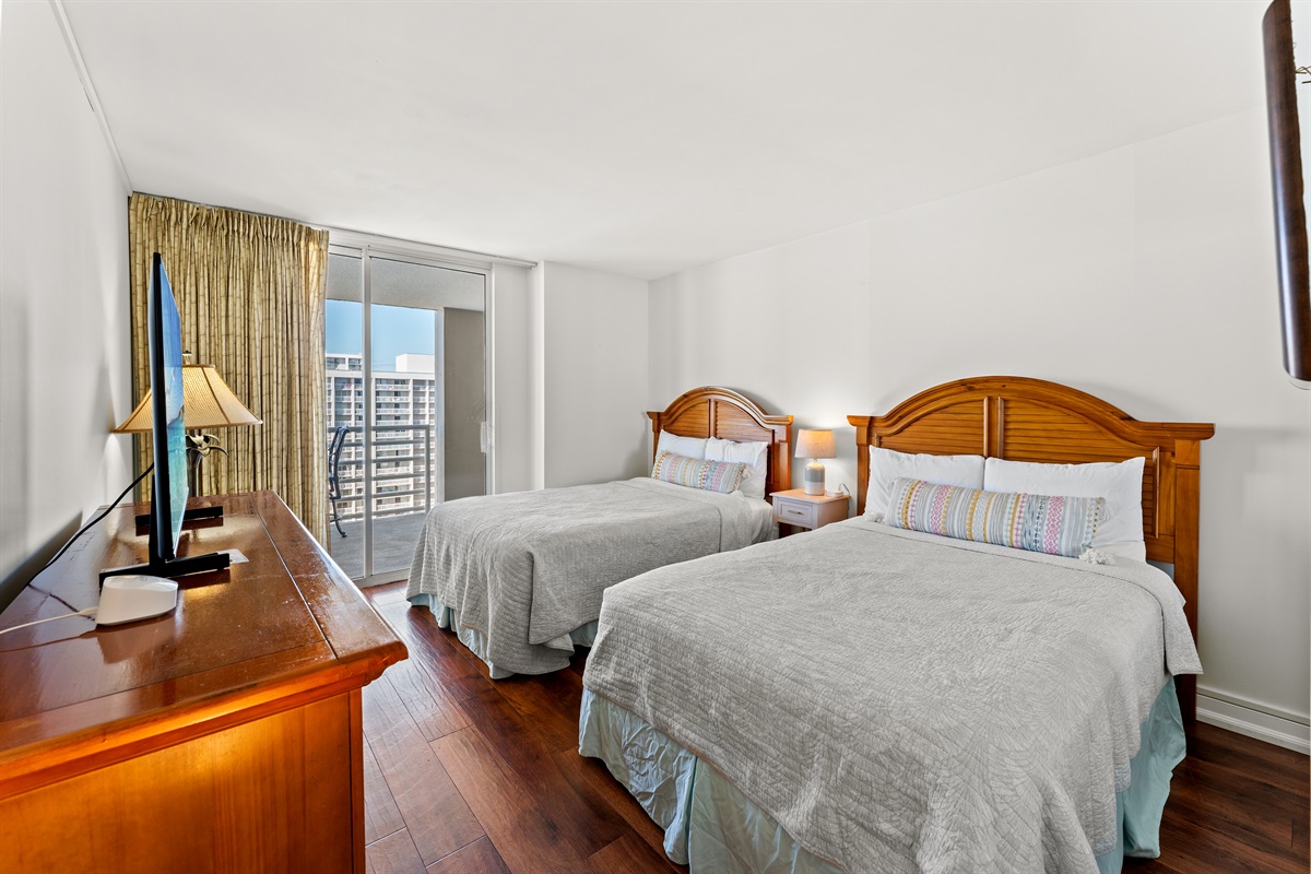 3rd Bedroom with 2 queen beds