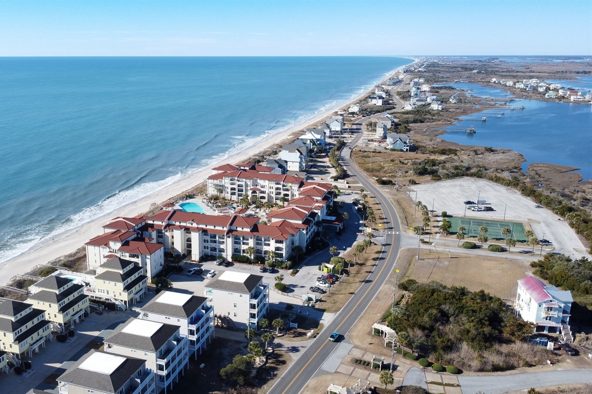 Access by New River Inlet Rd