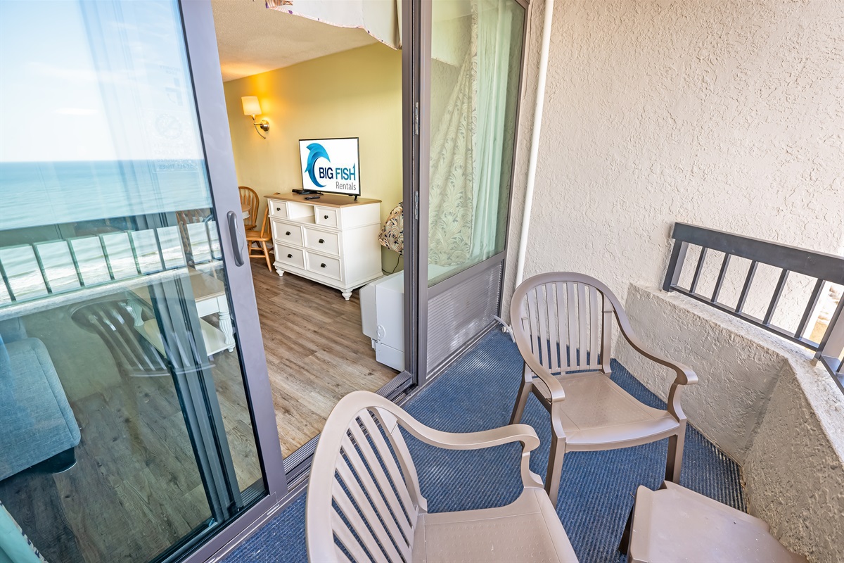 Amazing View from the Balcony!