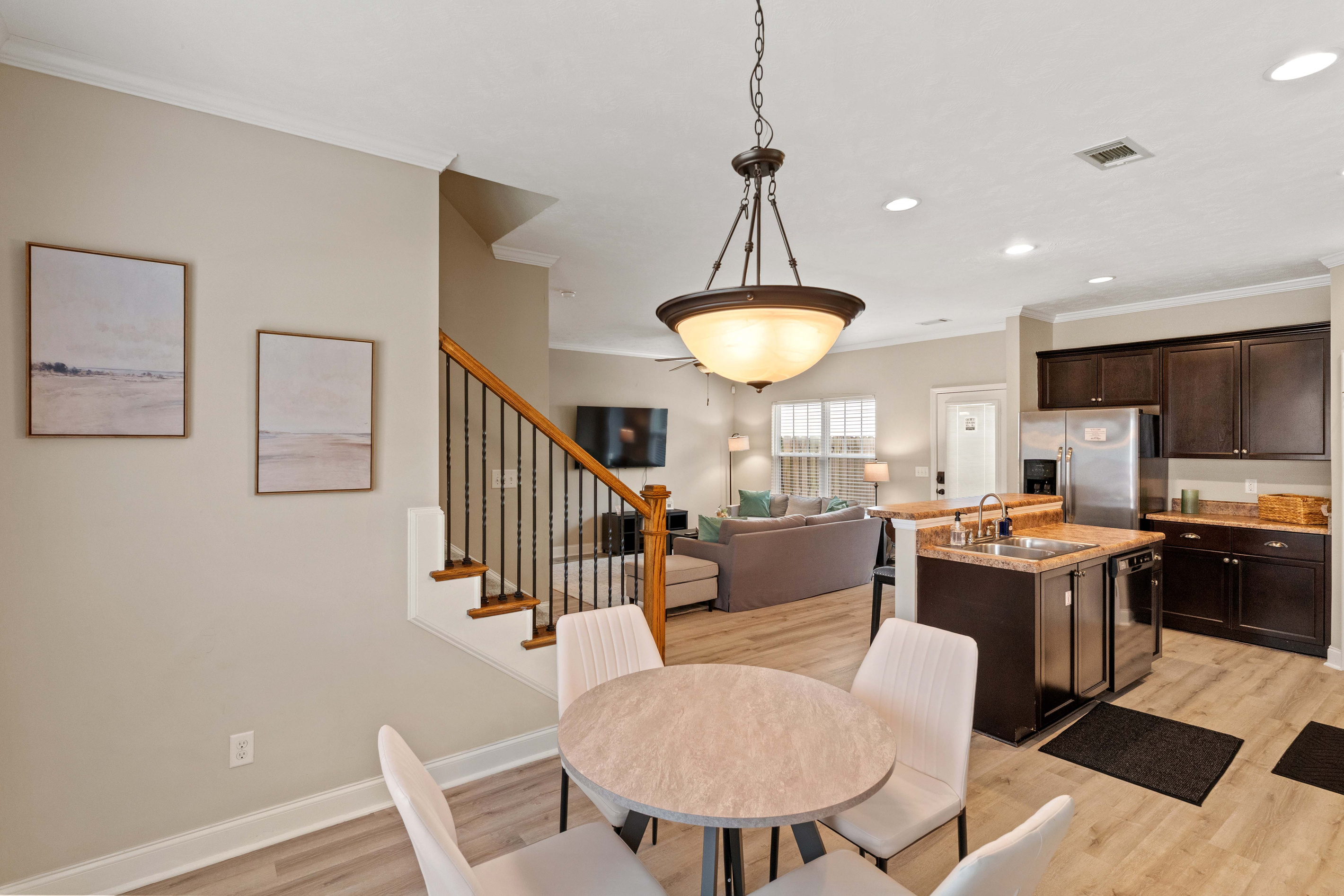 Dining Area and Kitchen