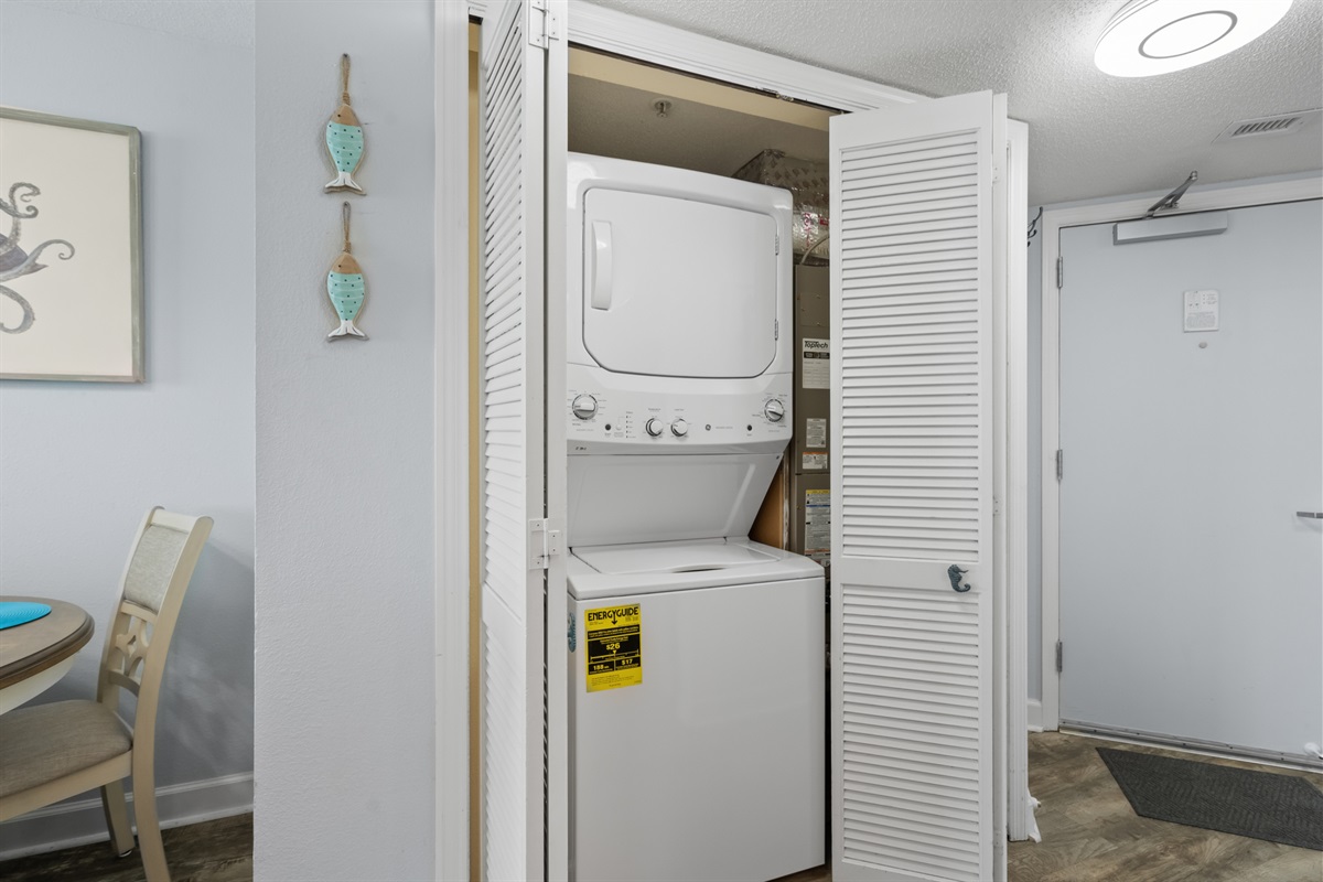 Access to Washer/Dryer