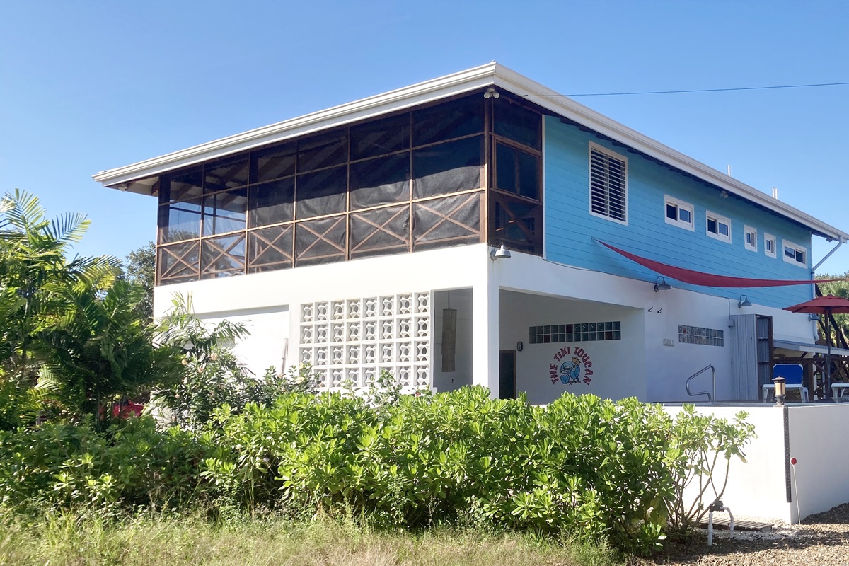 Colorful Caribbean architecture