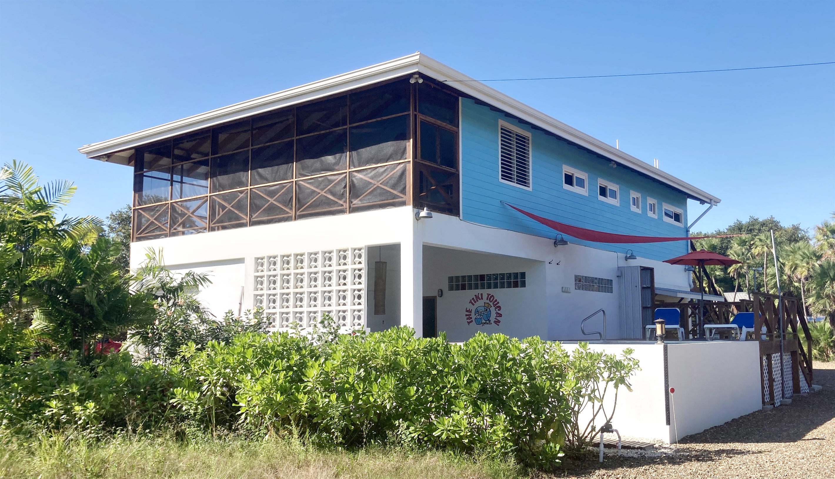 Colorful Caribbean architecture