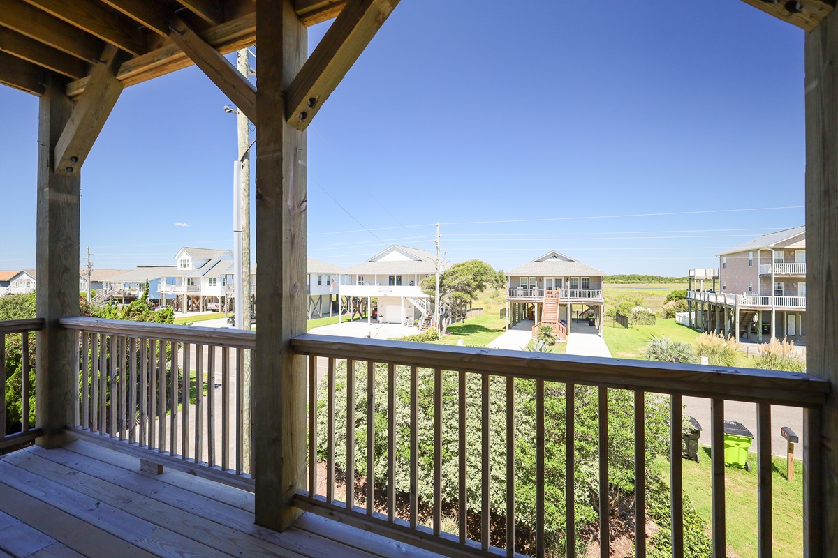 Neighborhood views from the balcony