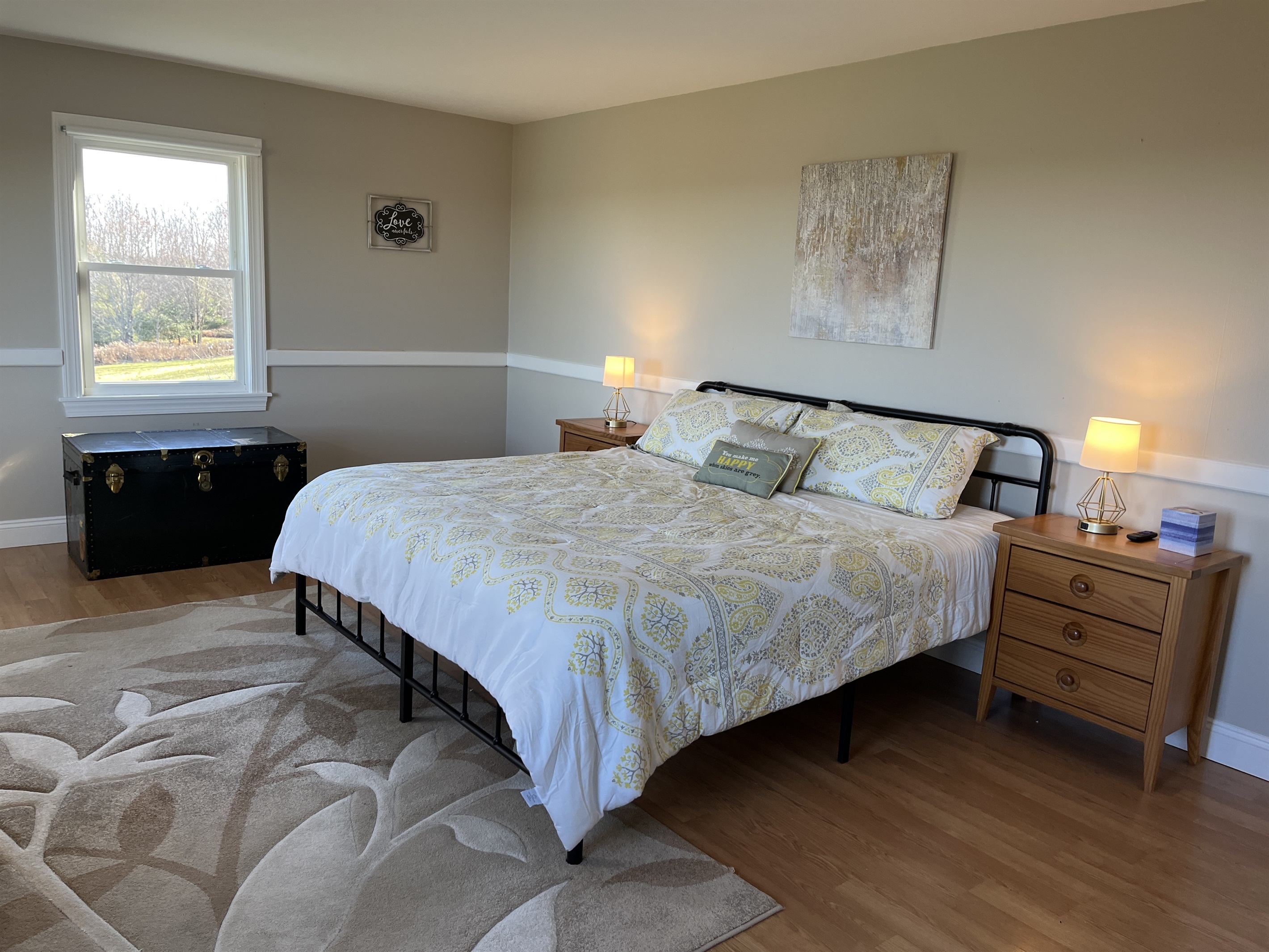 Hilltop Hideaway 1st floor King bedroom #1.