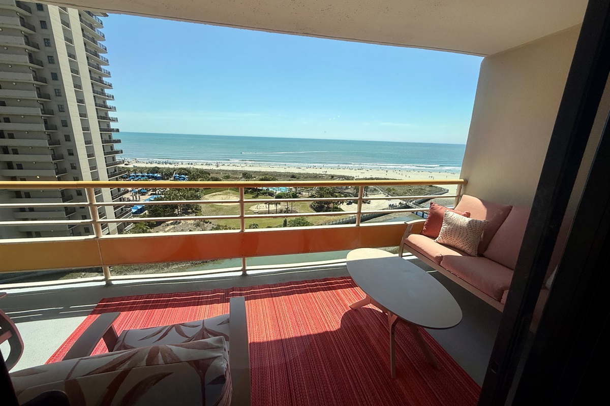 Balcony View from Primary Bedroom