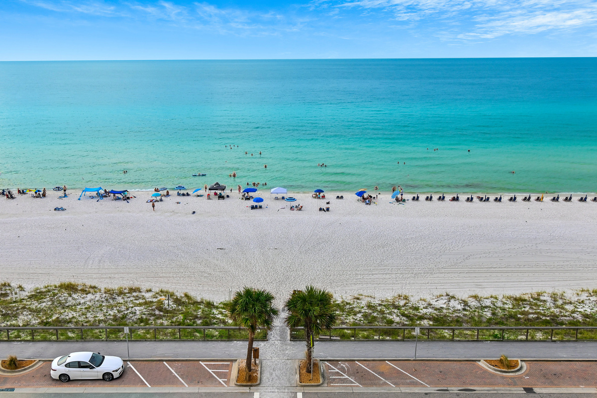 The pristine Emerald Coast - As Van Morrison said, "Smell the sea and feel the sky. Let your soul and spirit fly.” There's something about these views and salty sea air!