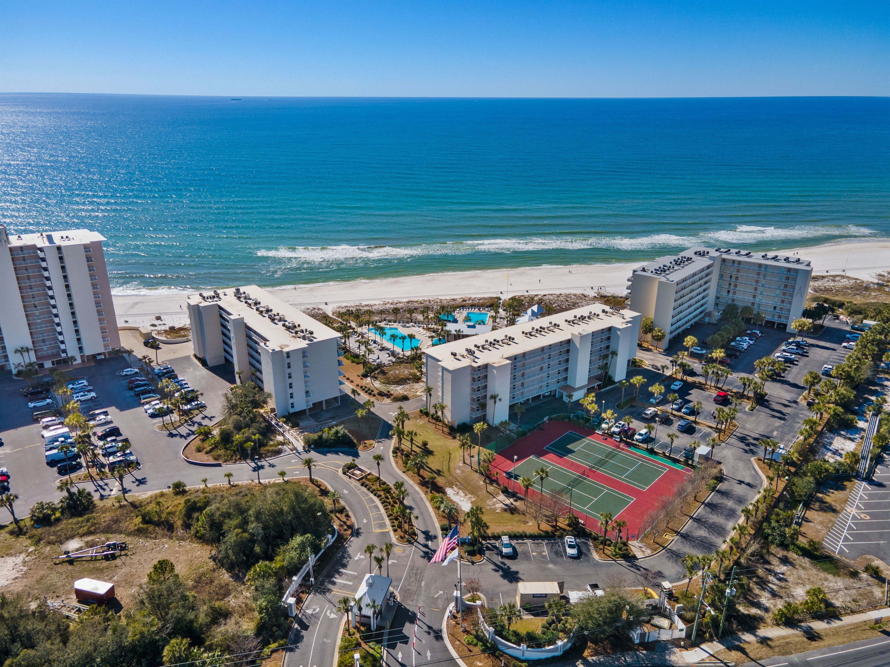 Aerial view of Dunes of Panama Resort