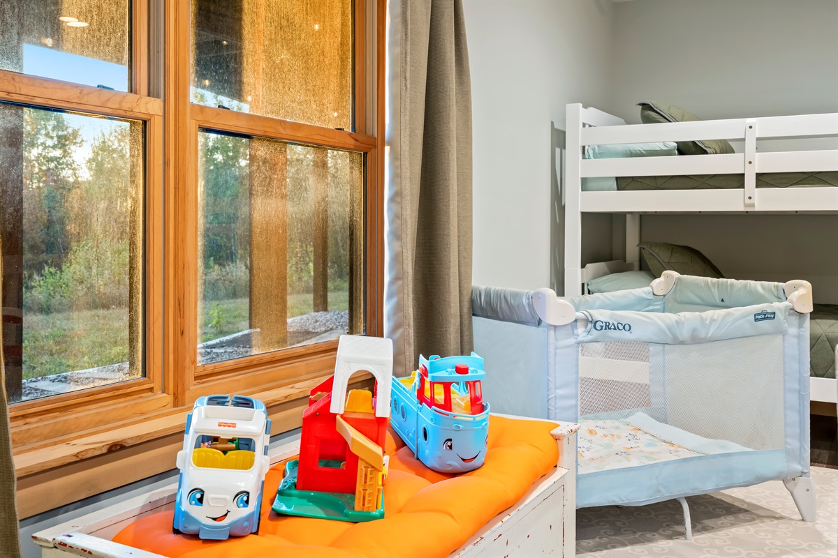 Pack ‘n Play available for your little ones’ comfort and safety.