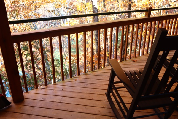 Escape to the serene beauty of nature, where you can relax and enjoy nature on the peaceful deck.