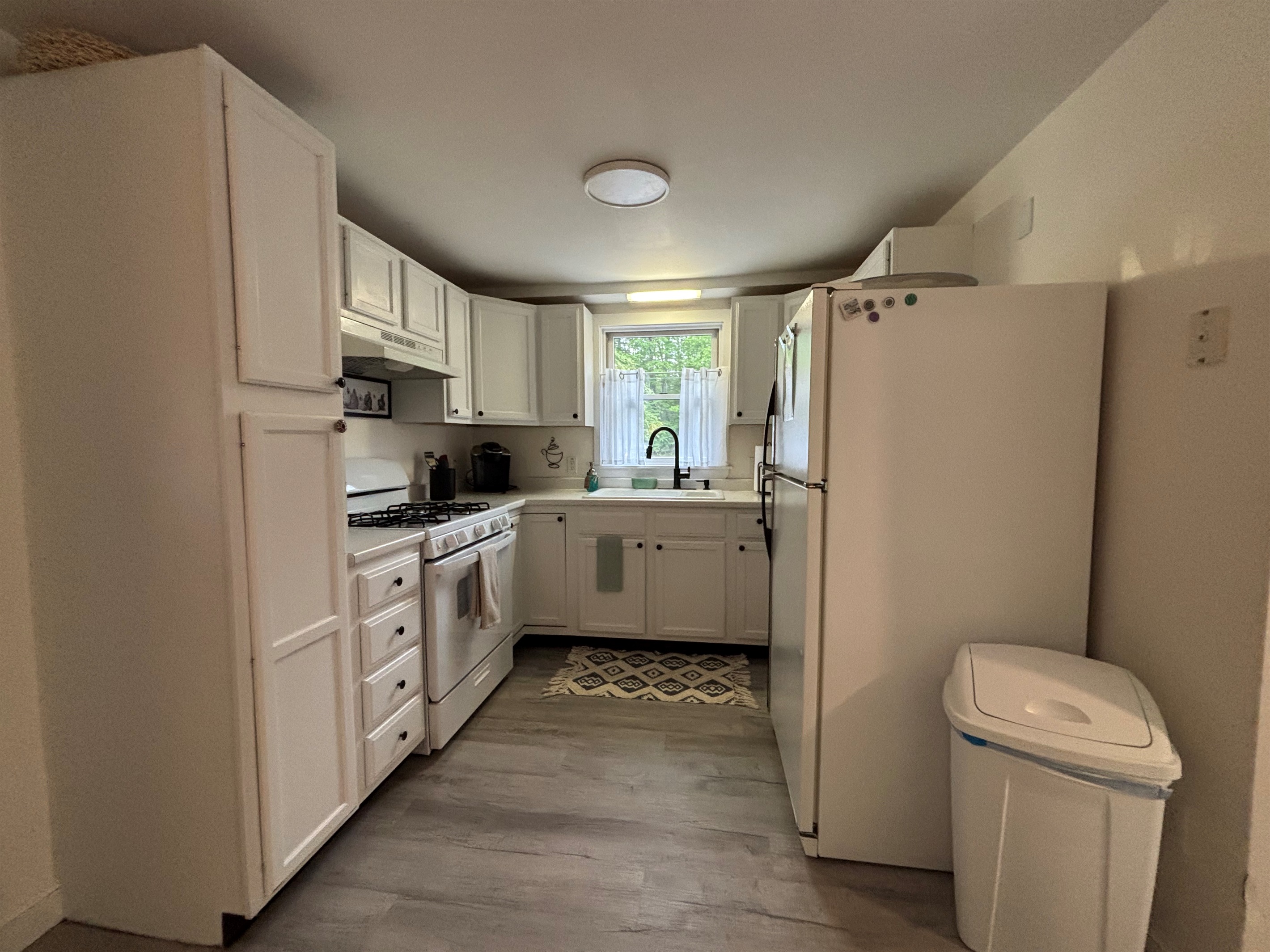 Fully stocked kitchen in guest house