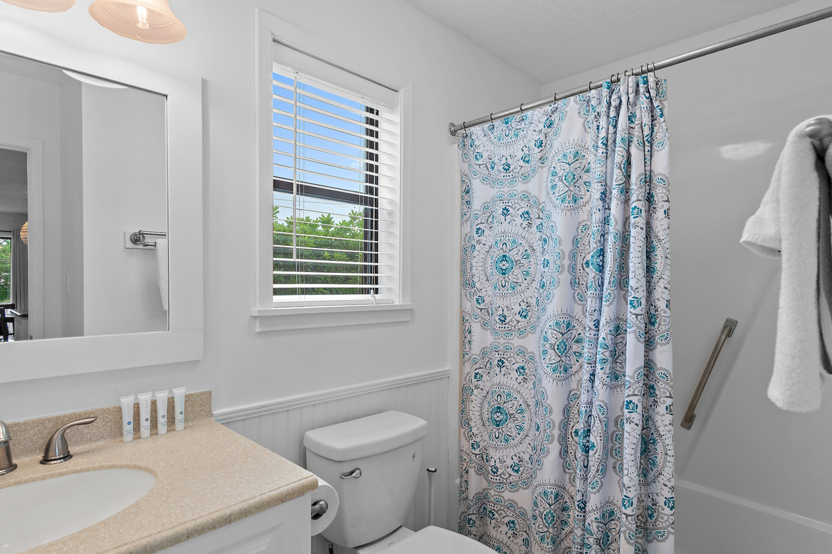 Tub and shower combination
