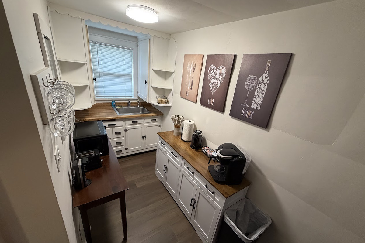 Charming Kitchen with old house character.