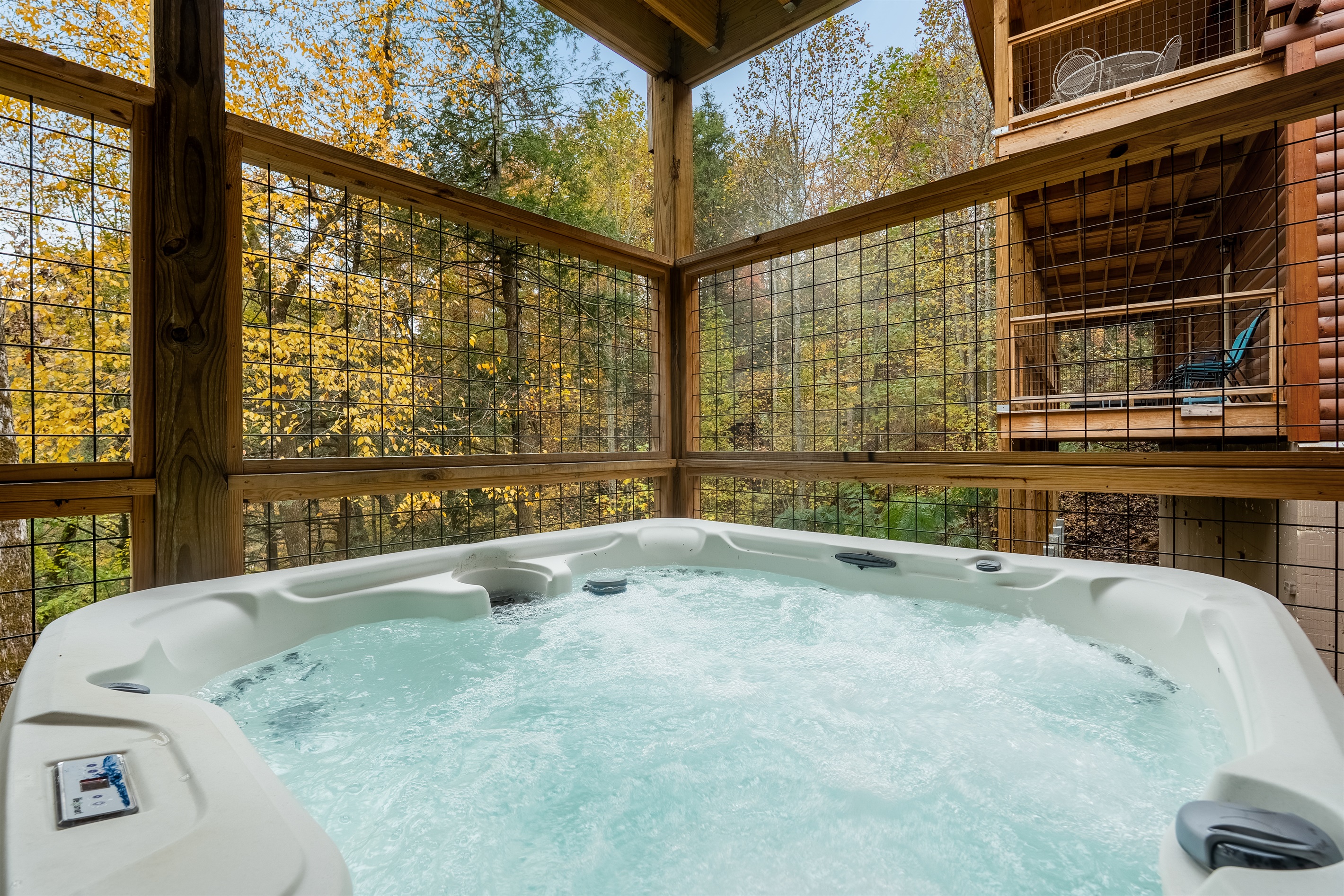 Your own private hot tub..Soak, relax, repeat