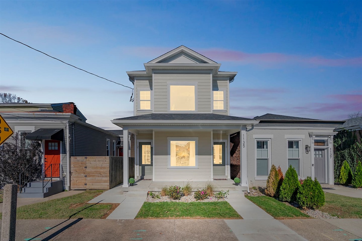We own the houses on either side of this one so let us know if you need more space. 