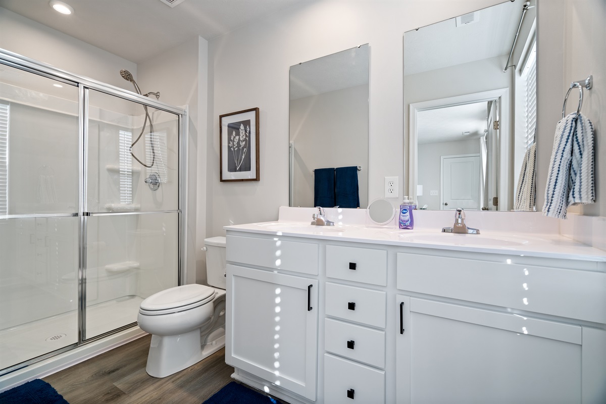 Master ensuite with walk-in shower