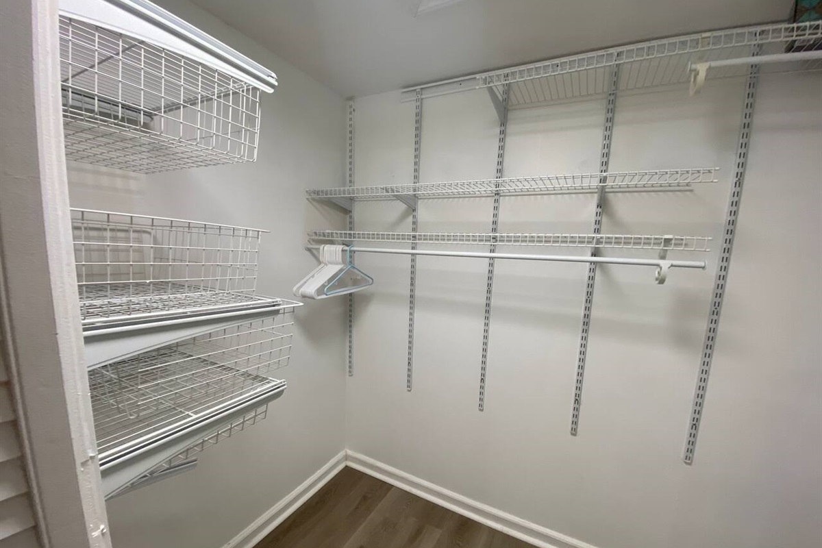 GIANT walk in closet