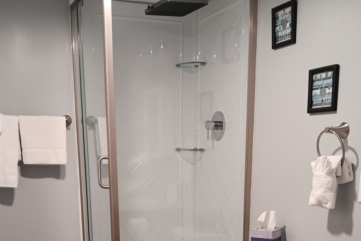 Basement Full bathroom