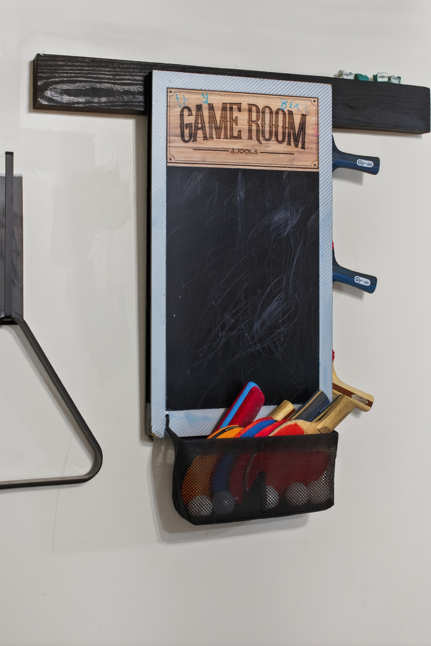 Game Room: Unleash your competitive spirit with games galore and fun chalkboard challenges!