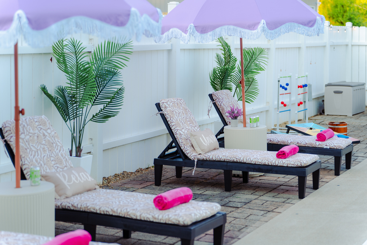 Lounge, relax, and enjoy a slower pace surrounded by nature.