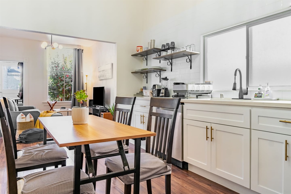 Enjoy great food here in this dining area.