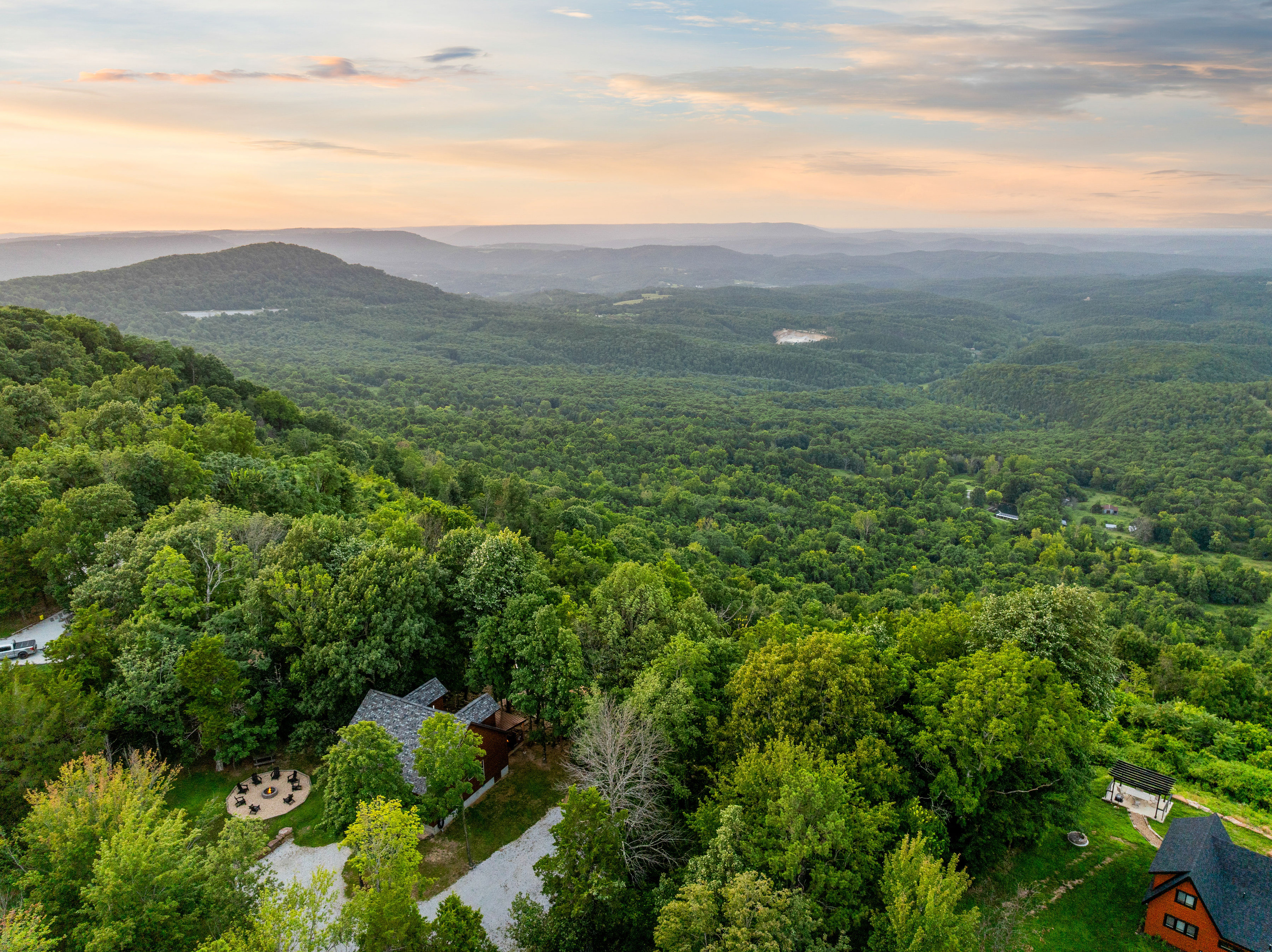 Drone View Of The Area