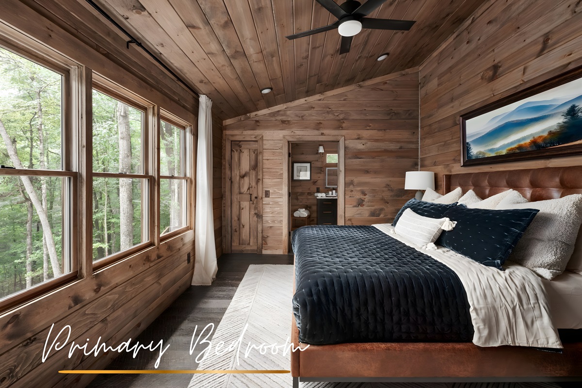 A room that whispers rest and quiet dreams.