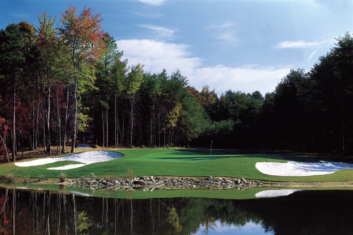 Play a round of golf at Trump National Golf Club just 10 miles away from the home. 