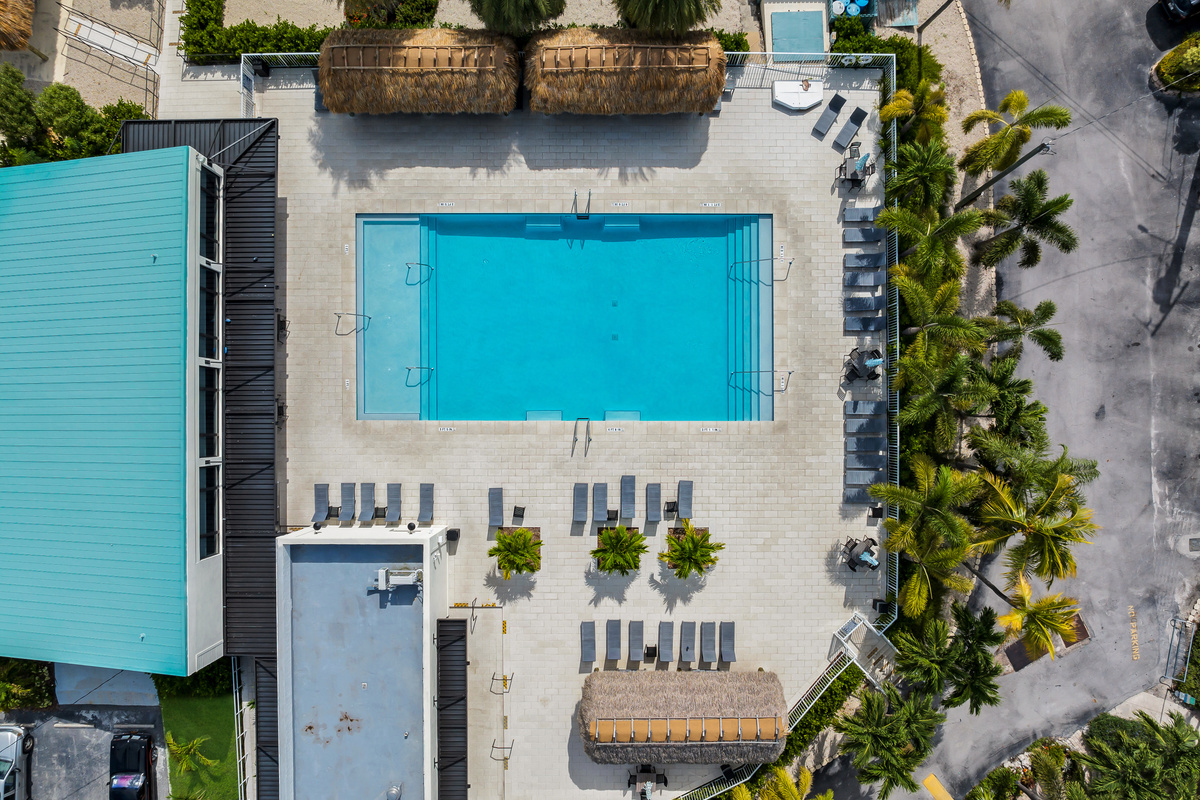 Sparkling pool