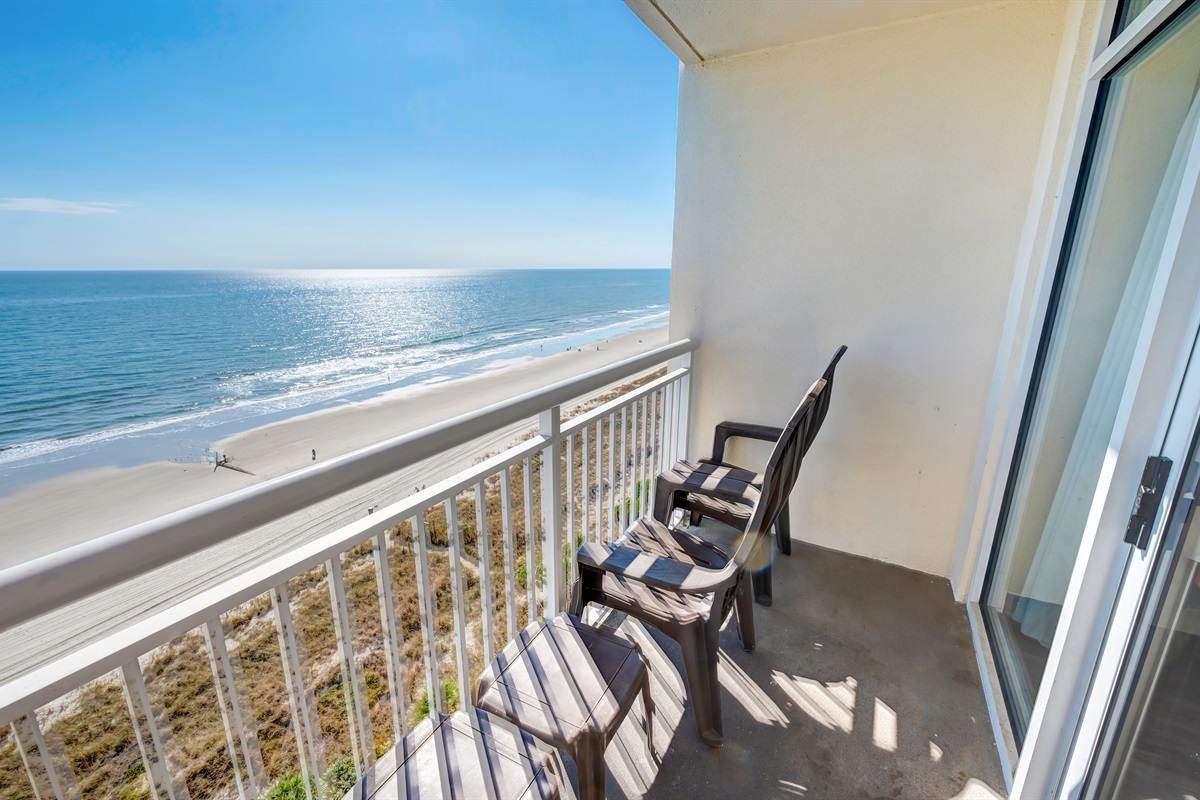 Amazing View from the Balcony!