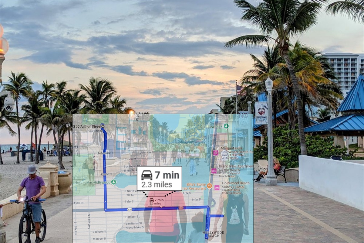 The Hollywood Beach Broadwalk