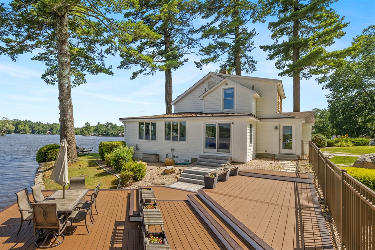 Side of House with Deck